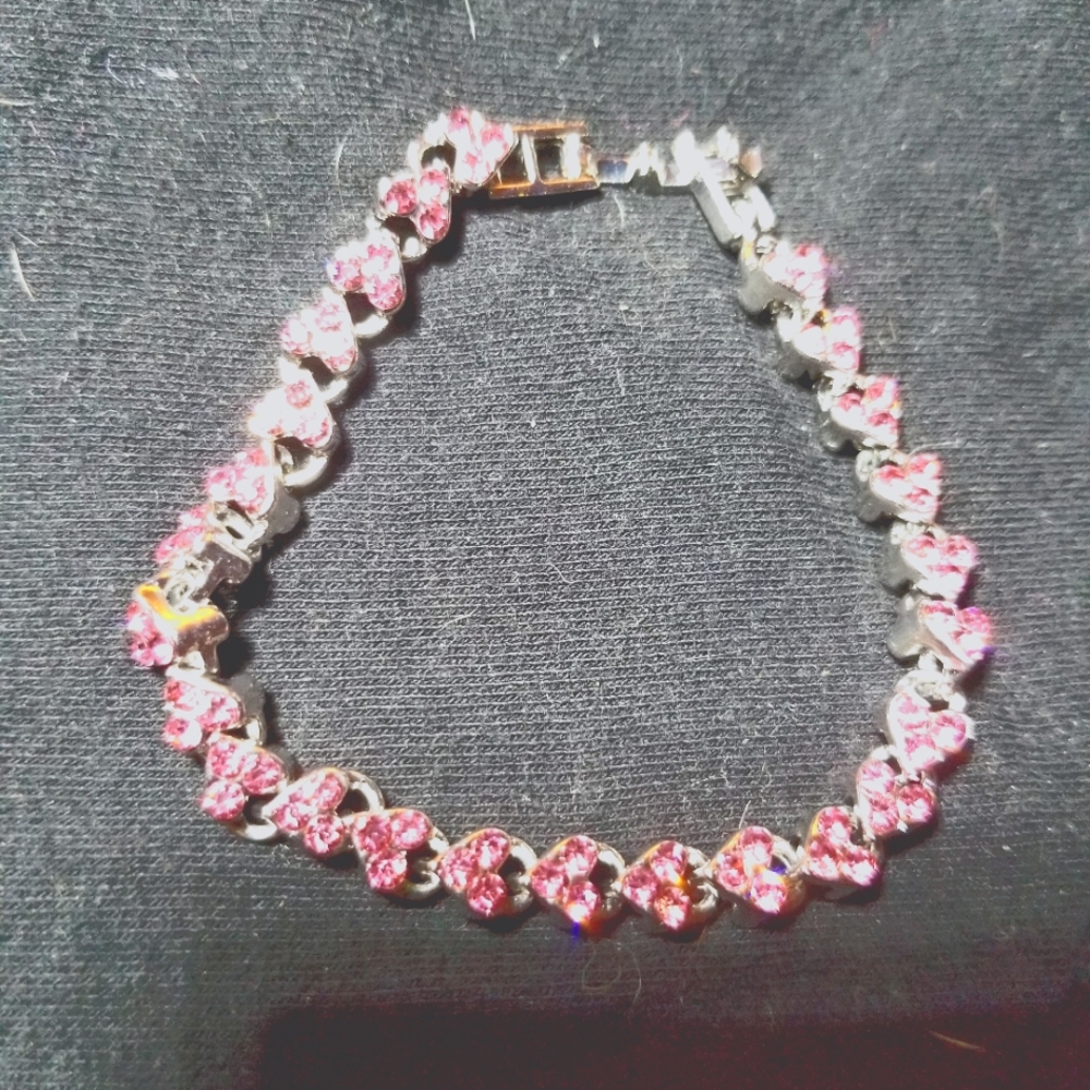 Pink Sapphire bracelet